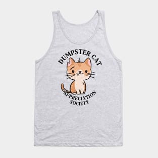 Dumpster Cat Appreciation Society Tank Top